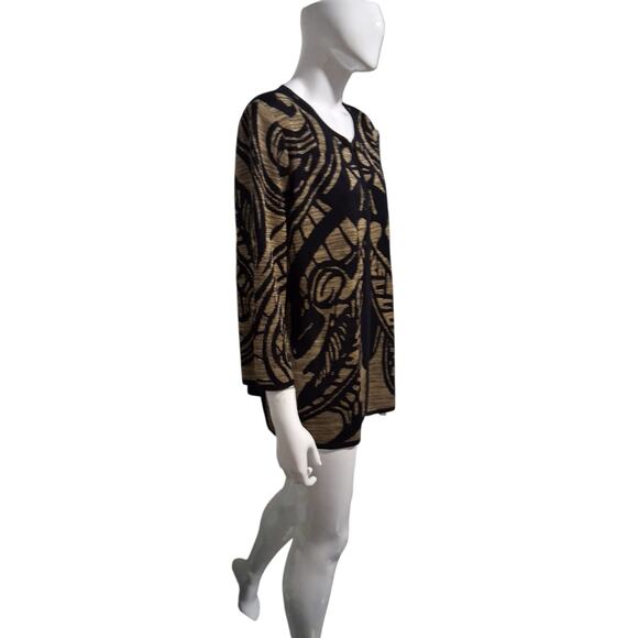 Misook Luxury Women's size Large Old Money Prep Country Club Classic Cardigan - Picture 4 of 13